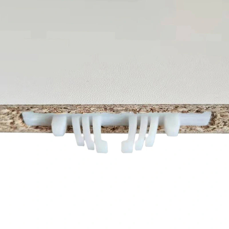 Modern White TV Stand with RGB LED Lights and Storage Drawers