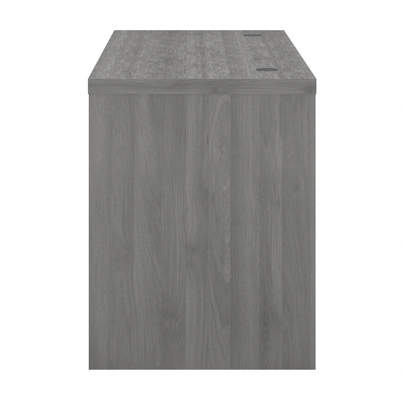Contemporary Freestanding Credenza Desk with Durable Laminate Work Surface