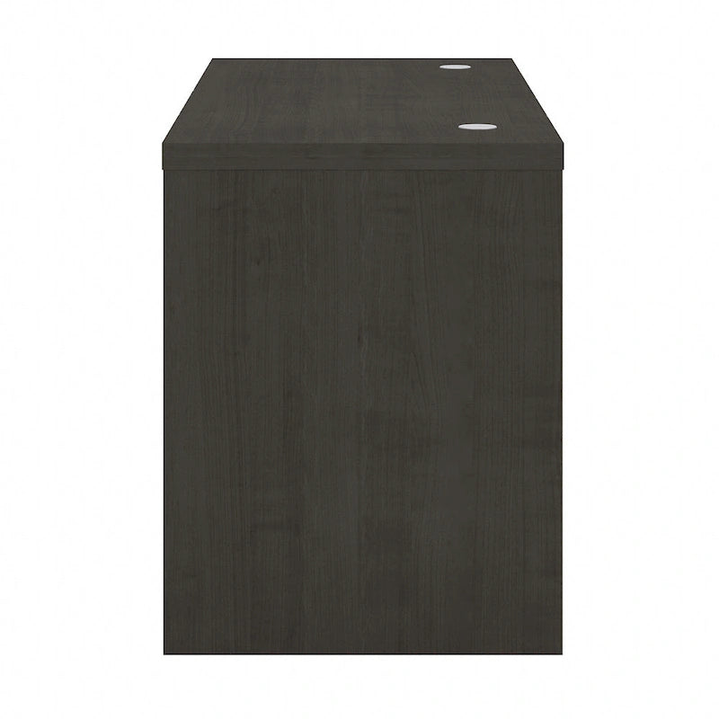 Contemporary Freestanding Credenza Desk with Durable Laminate Work Surface