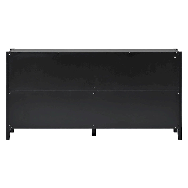 Accent Storage Cabinet Sideboard Wooden Cabinet with Metal Handles for Hallway, Entryway, Living Room, Bedroom